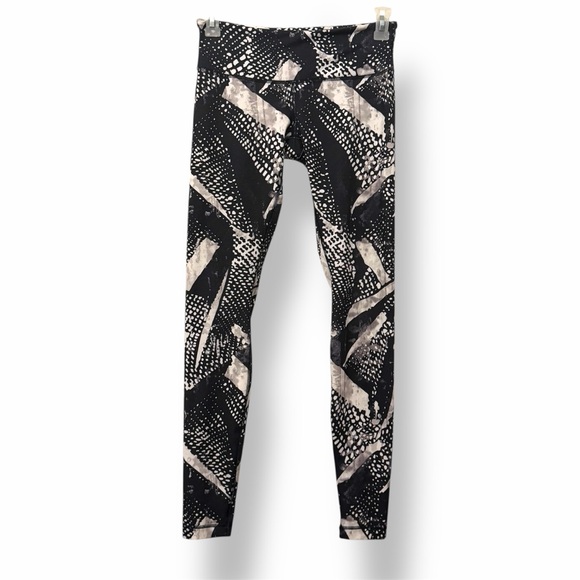 Lululemon Inspire Tight II Leggings Black & White - Picture 3 of 6